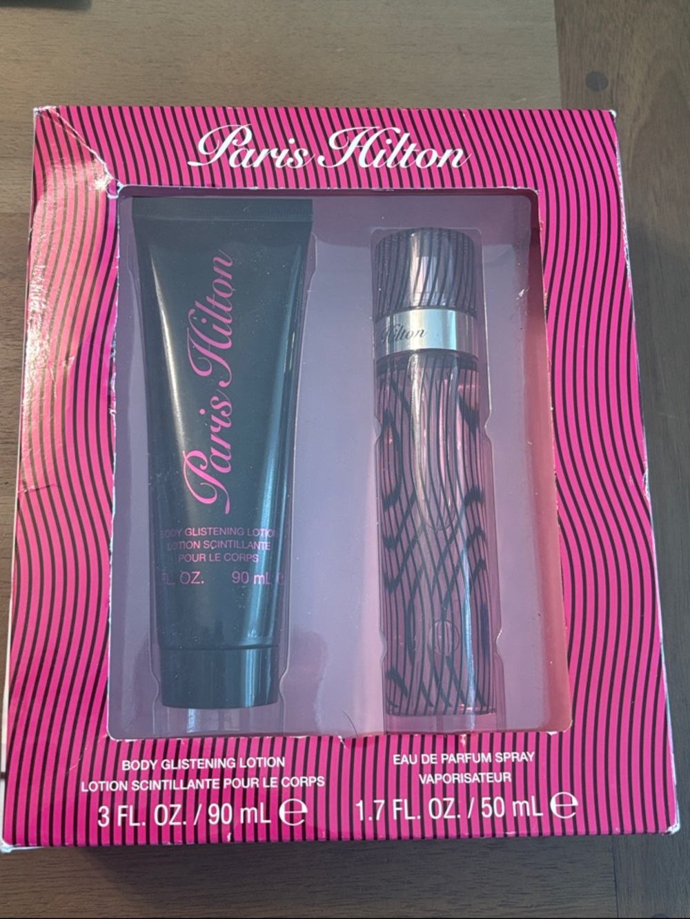 Paris Hilton Women Makeup Set - Hot Pink & Black Fragrance Duo
